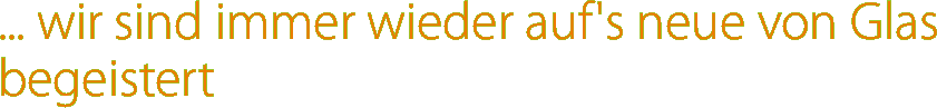 ... wir sind immer wieder